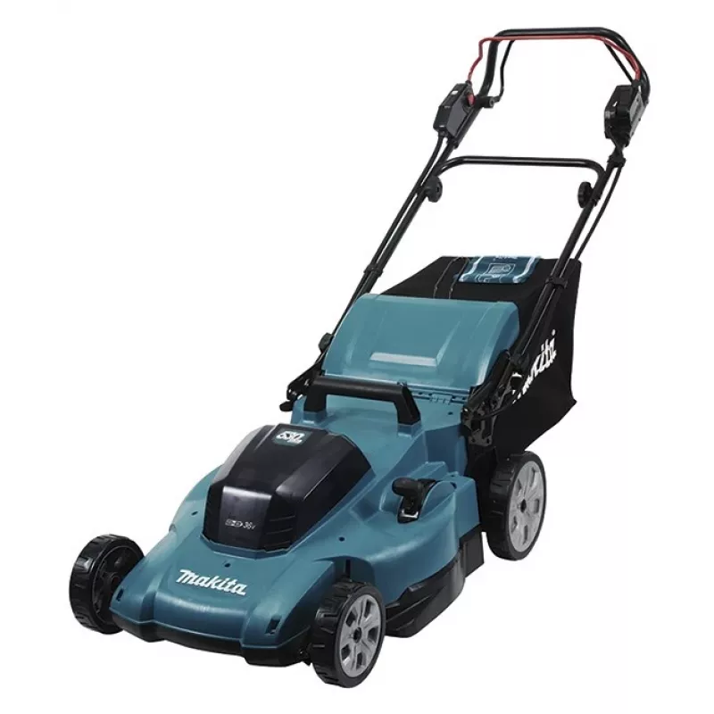 MAKITA DLM539CT2 36V (2x18V) LXT Bezszczotkowa Kosiarka Samojezdna 53cm z 2x5.0Ah Akumulatorami i Ładowarką