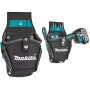 Makita E-15154 Ultimate Series kabura na wiertarkę, wytrzymały poliester 1680D, czarny z niebieskimi akcentami, uniwersalne dopasowanie do wiertarek akumulatorowych i wkrętaków udarowych