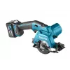 Makita HS301DSME Akumulatorowa pilarka tarczowa 12V Max CXT 85mm z 2 akumulatorami 4.0Ah, ładowarką i walizką Makpac