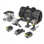Makita NEW 4 TOOL KIT 18V LXT Bezszczotkowy Zestaw Kombinowany (2x4.0Ah)