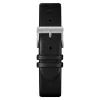 MAM MAM621 Uniseks Zegarek Analogowy 39mm Czarna Tarcza Czarny Pasek Skórzany