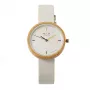 MAM MAM97 Zegarek Unisex 33mm Czarna Tarcza Pasek z Wegańskiej Skóry