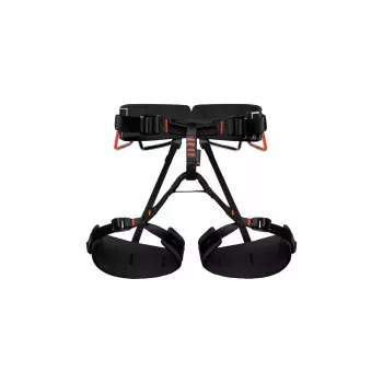 Mammut 4 Slide Harness - Uniwersalna uprząż wspinaczkowa z klamrami Slide-Block, Grafitowy