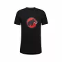 Mammut Classic Męski T-shirt z Bawełny Organicznej - Czarny - Rozmiar M