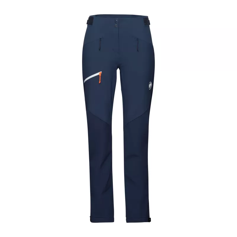 Mammut Courmayeur SO Women's Softshell Trousers Marine