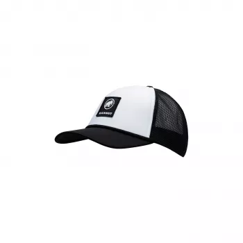 Mammut Crag Cap Logo White-Black