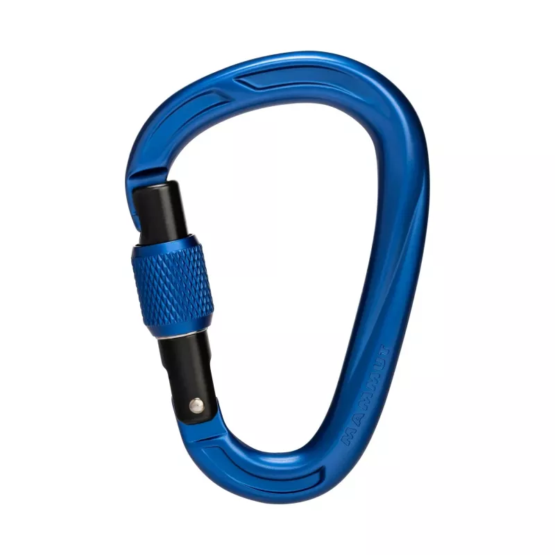 Mammut Crag HMS Screwgate Carabiner Grey/Red
