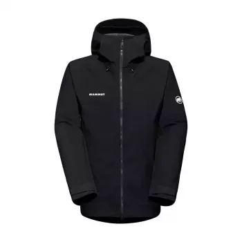 Mammut Crater IV HS Hooded Jacket męska czarna - wodoodporna kurtka GORE-TEX 3L