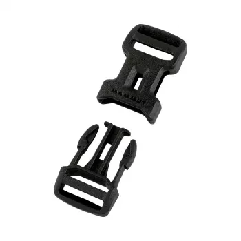 Mammut Dual Adjust Side Squeeze Buckle 15mm Black