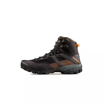 Buty turystyczne Mammut Ducan II High GTX dla mężczyzn, czarno-ciemnopomarańczowe