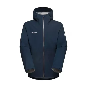 Kurtka z kapturem Mammut Linard Guide HS - Marine