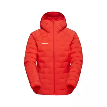 Mammut Sender IN Hooded Jacket Women's Insulated Jacket - Mammut Red, Size L