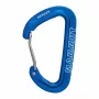 MAMMUT Sender Wire Rackpack Blue - 6-Pack Non-Locking Wire Gate Carabiners
