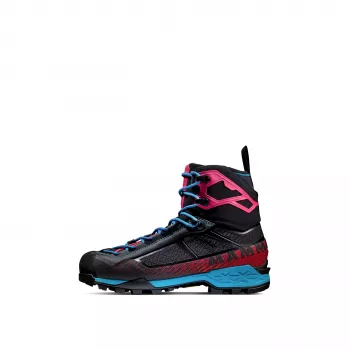 Buty turystyczne Mammut Taiss Light Mid Gore-Tex damskie Black-Azalea