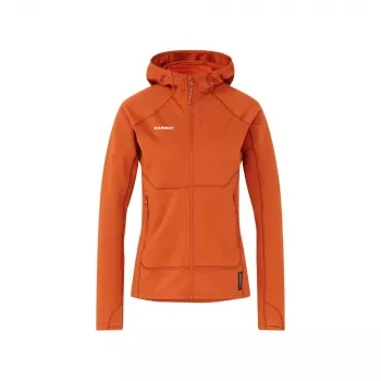 MAMMUT Taiss ML Hooded Damska kurtka polarowa Autumn Larice