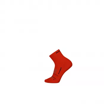 Mammut Trail Running Targeted Cushion Skarpety do kostek Czerwone