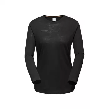 Mammut Tree Wool FL LS Women's Longsleeve Shirt Black