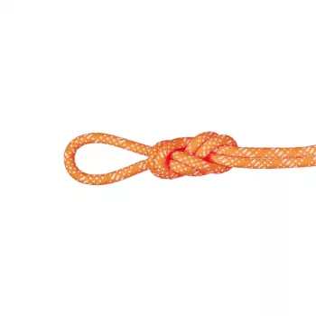 Mammut Virve Gym Station Classic 10.1 mm Vibrant Orange-White Climbing Rope 50 m