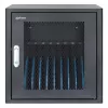 Manhattan 10-komorowa szafka do ładowania laptopów Desktop przez zasilacz sieciowy (EU) - zamykany na klucz stalowy wózek na laptopy do 16 cali, iPady, MacBooki, Chromebooki