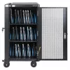 Manhattan Wózek/szafa do ładowania 30 laptopów przez zasilacz AC (EU) - zamykana stalowa szafa, 220-240V, 2300W, wtyk CEE 7/7, przewód 3m, 4 kółka
