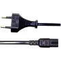 Manhattan 339100 kabel zasilający AC Europlug do IEC C7 1,8 m czarny