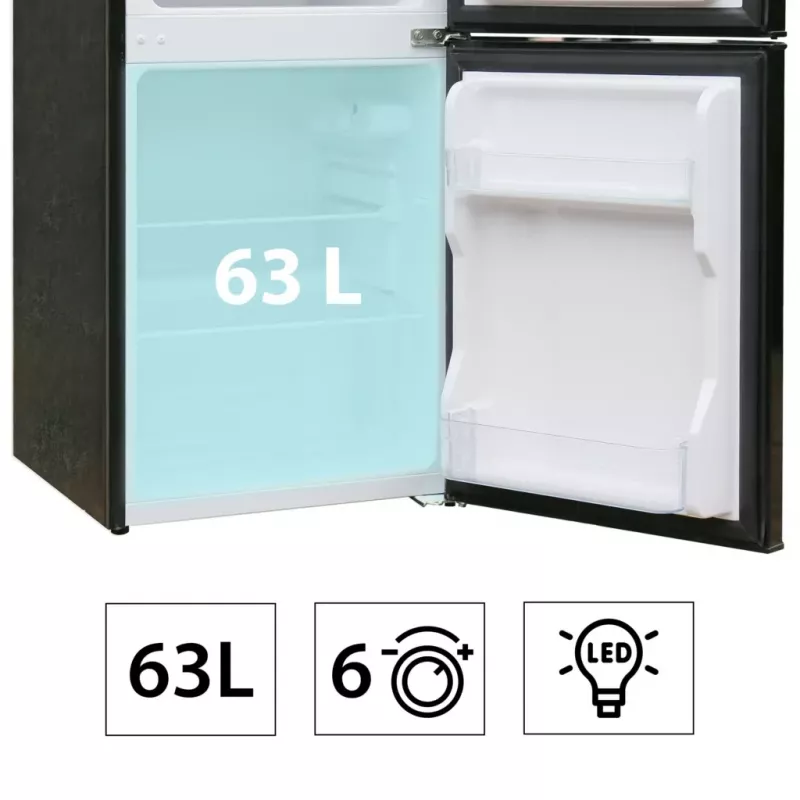 Manta MM545DBK Lodówka 88L Czarna