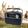 Manta RDI918B Przenośny odtwarzacz CD z radiem FM, odtwarzaniem MP3, wejściem USB i AUX, czarny