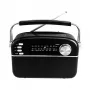 Manta RDI918B Przenośny odtwarzacz CD z radiem FM, odtwarzaniem MP3, wejściem USB i AUX, czarny