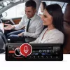 Manta RS4508 Ottawa 1-DIN Radio Samochodowe z Tunerem FM, USB, SD Card, AUX, 4x40W, Biały Wyświetlacz LCD, Niebieskie Podświetlenie