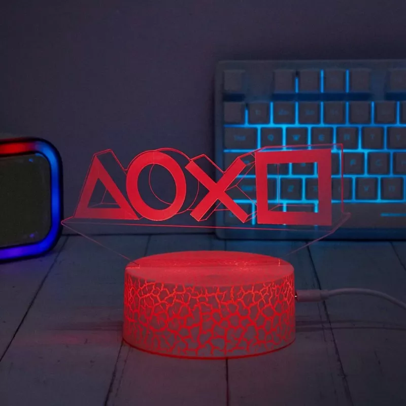 Manta SNL123RGB LED Lamp Light Decoration Game 3 RGB 3D