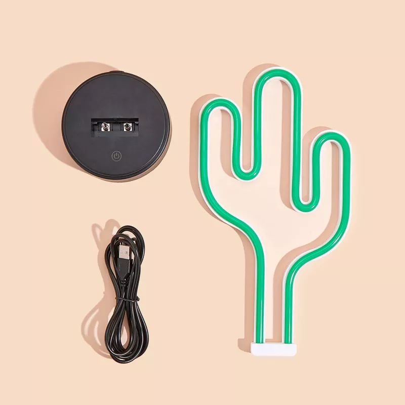 Manta SNL82GN LED Night Light Cactus Decorative Lamp Green