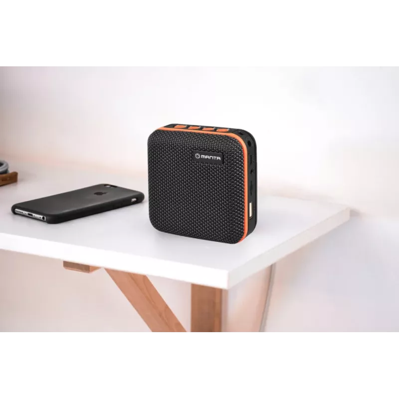 Manta SPK01GO Przenośny Głośnik Bluetooth Złoty