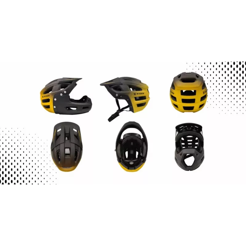 MANTA XRIDER XR00FH01 Kask rowerowy pełnotwarzowy rozmiar L