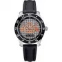 MARC ECKO E09502M1 Zegarek Uniseks Kwarcowy Analogowy 39mm Koperta ze Stali Nierdzewnej Czarny Pasek Silikonowy