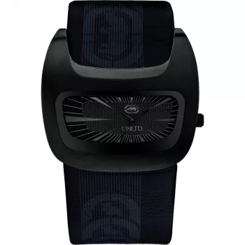 MARC ECKO E16077G2S Męski Zegarek Kwarcowy Analogowy 50mm Stal Nierdzewna Czarna Tarcza