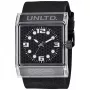 Marc Ecko Męski Zegarek Kwarcowy Analogowy E08513G6 44mm Czarna Tarcza Silikonowy Pasek
