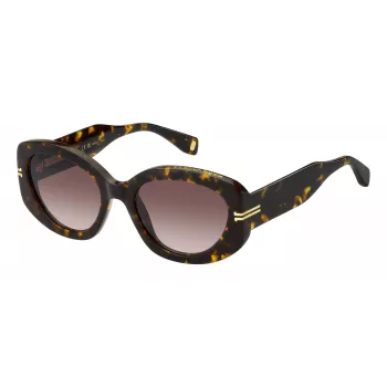 MARC JACOBS Damskie MJ-1099-S-086 Okulary przeciwsłoneczne Havana 56/20/145 mm