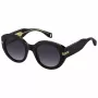 MARC JACOBS MJ-1110-S-807 Okulary przeciwsłoneczne damskie - czarna oprawka, szare gradientowe szkła - 51/23/145 mm