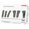 Märklin 24802 H0 C-Gleis tor zakrzywiony R2 15° (1 sztuka)