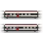 Märklin 43462 H0 Zestaw uzupełniający wagonów 2 dla SBB Giruno: wagony 2. klasy D(B9) i E(B8)