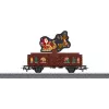 Märklin 44224 H0 wagon-platforma Rlmms 56 z ładunkiem, epoka IV