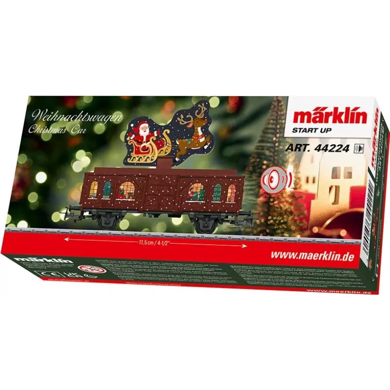 Märklin 44224 H0 wagon-platforma Rlmms 56 z ładunkiem, epoka IV