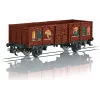 Märklin 44224 H0 wagon-platforma Rlmms 56 z ładunkiem, epoka IV