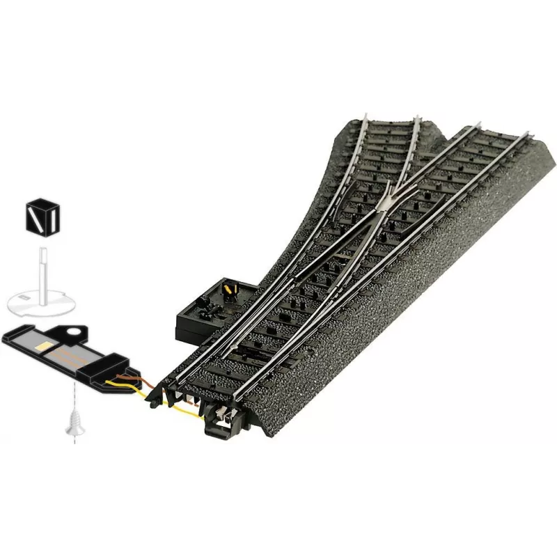 Märklin 74471 H0 C-Track rozjazd elektryczny, prawy