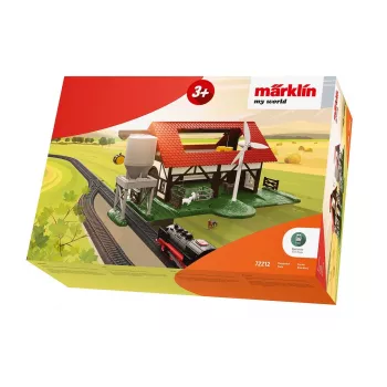 Märklin My World H0 Farm Starter Set 72212 – Zasilany bateriami pociąg ze zwierzętami i torem