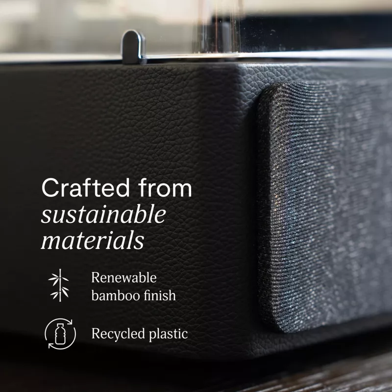 Marley Rise Up Gramofon z wbudowanymi głośnikami stereo, Bluetooth In/Out
