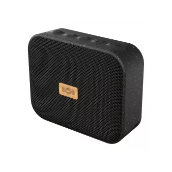 MARLEY Jammin Przenośny Bezprzewodowy Głośnik Bluetooth – Signature Black, Wodoszczelność IP67, Dźwięk 360°, Bateria 12H