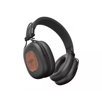 Marley Positive Vibration Rebel Bezprzewodowe słuchawki nauszne Bluetooth z ANC – Signature Black