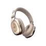 Marley Positive Vibration Rebel Bezprzewodowe słuchawki nauszne z aktywną redukcją szumów, Bluetooth 5.0 – Kremowy