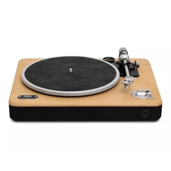 Marley Stir It Up Wireless 2 Gramofon Bluetooth z napędem paskowym i podstawą bambusową